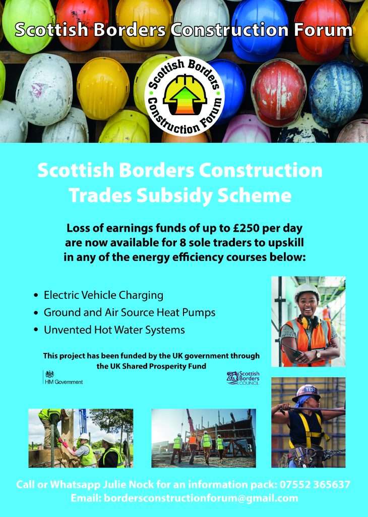 Scottish Borders Trades Subsidy Scheme